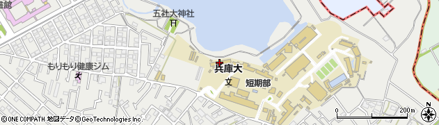 兵庫大学　学習支援センター周辺の地図