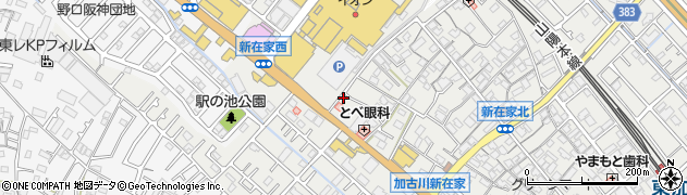 兵庫県加古川市平岡町新在家642周辺の地図