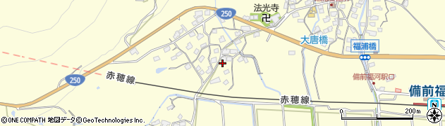 兵庫県赤穂市福浦2586周辺の地図