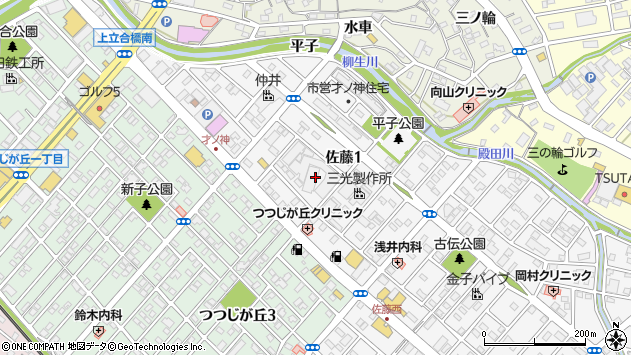 〒440-0853 愛知県豊橋市佐藤町の地図