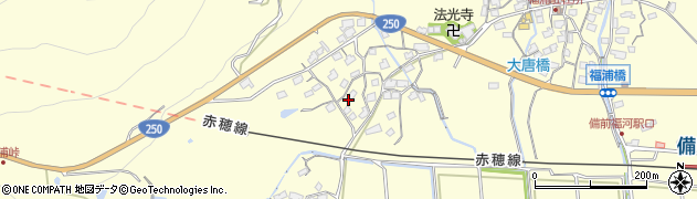兵庫県赤穂市福浦2626周辺の地図