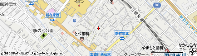 兵庫県加古川市平岡町新在家572周辺の地図