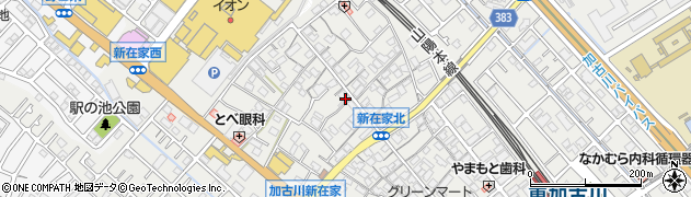兵庫県加古川市平岡町新在家542周辺の地図
