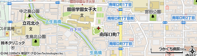 兵庫県尼崎市南塚口町7丁目周辺の地図