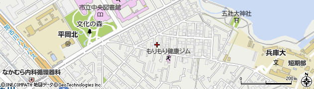兵庫県加古川市平岡町新在家2214周辺の地図