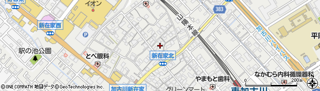 兵庫県加古川市平岡町新在家1025周辺の地図