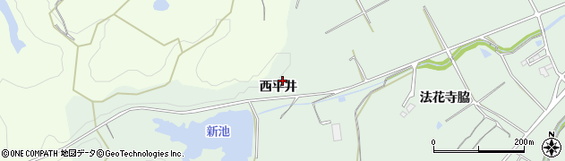 愛知県美浜町（知多郡）豊丘（西平井）周辺の地図