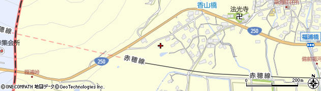 兵庫県赤穂市福浦2697周辺の地図