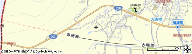 兵庫県赤穂市福浦2710周辺の地図