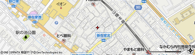 兵庫県加古川市平岡町新在家1021周辺の地図