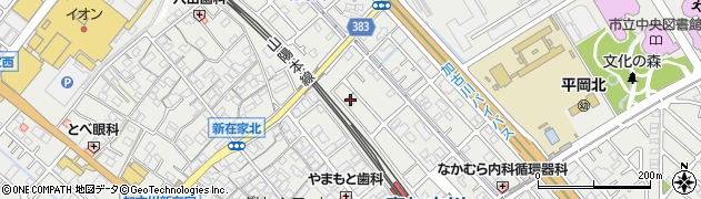 兵庫県加古川市平岡町新在家1124周辺の地図