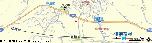兵庫県赤穂市福浦2420周辺の地図