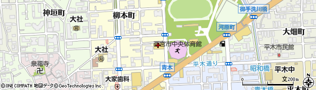 兵庫ダイハツ販売西宮店周辺の地図