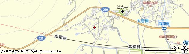 兵庫県赤穂市福浦2627周辺の地図