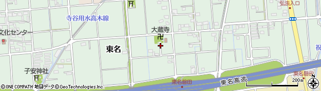 静岡県磐田市東名周辺の地図