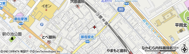 兵庫県加古川市平岡町新在家1034周辺の地図