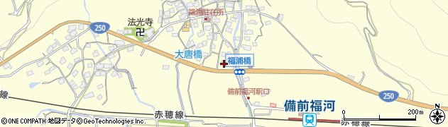 兵庫県赤穂市福浦2389周辺の地図