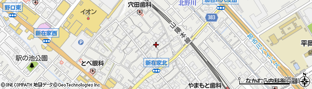 兵庫県加古川市平岡町新在家969周辺の地図