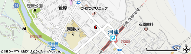 静岡県賀茂郡河津町笹原351周辺の地図