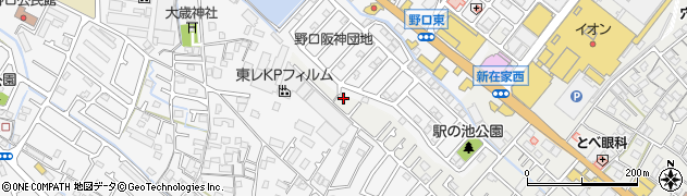 兵庫県加古川市平岡町新在家696周辺の地図