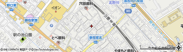 兵庫県加古川市平岡町新在家1018周辺の地図