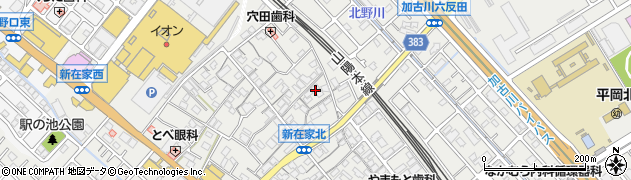 兵庫県加古川市平岡町新在家971周辺の地図