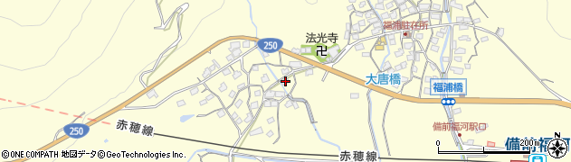 兵庫県赤穂市福浦2544周辺の地図