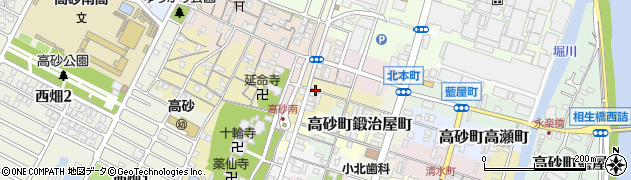 兵庫県高砂市高砂町次郎助町周辺の地図