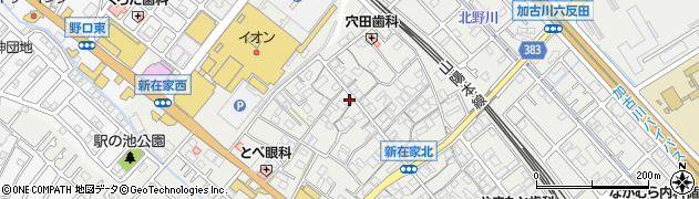 兵庫県加古川市平岡町新在家552周辺の地図