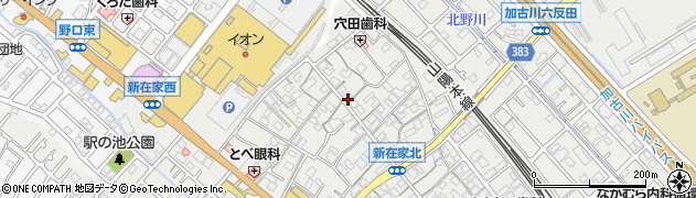 兵庫県加古川市平岡町新在家1011周辺の地図