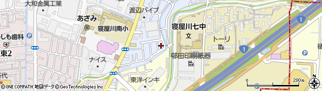 大阪府寝屋川市大成町26周辺の地図