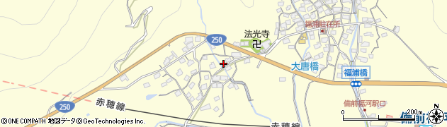 兵庫県赤穂市福浦2541周辺の地図