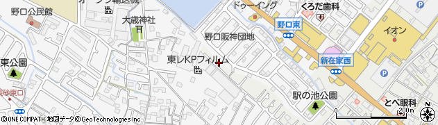 兵庫県加古川市平岡町新在家697周辺の地図