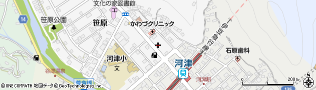 静岡県賀茂郡河津町笹原303周辺の地図