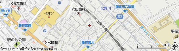 兵庫県加古川市平岡町新在家975周辺の地図