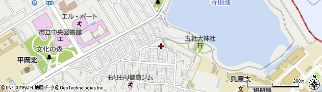 兵庫県加古川市平岡町新在家2243周辺の地図