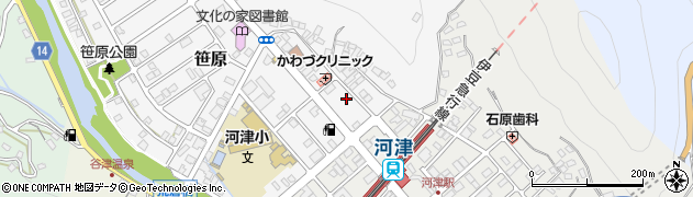 静岡県賀茂郡河津町笹原302周辺の地図