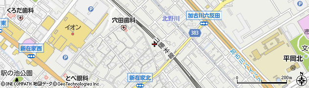 兵庫県加古川市平岡町新在家957周辺の地図
