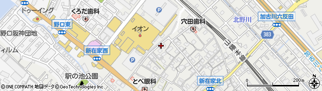 兵庫県加古川市平岡町新在家561周辺の地図