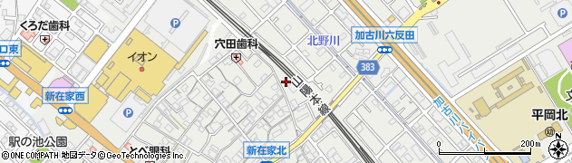 兵庫県加古川市平岡町新在家955周辺の地図