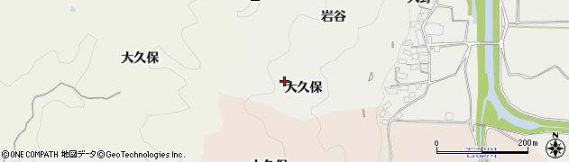 京都府木津川市加茂町大野（大久保）周辺の地図