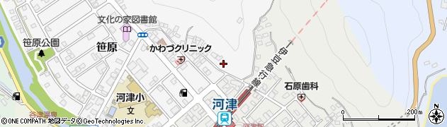 静岡県賀茂郡河津町笹原289周辺の地図