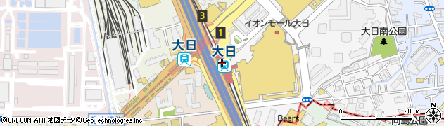 大日駅周辺の地図
