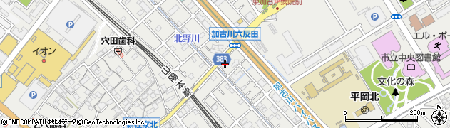 兵庫県加古川市平岡町新在家1370周辺の地図