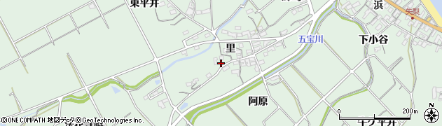 愛知県知多郡美浜町豊丘里33周辺の地図
