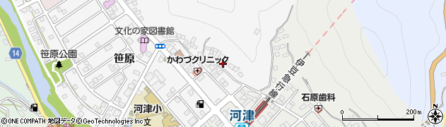 静岡県賀茂郡河津町笹原278周辺の地図