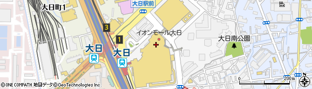 四六時中 イオン大日店周辺の地図