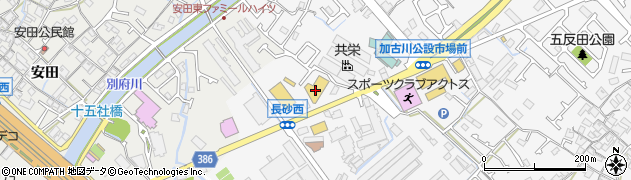 トヨタカローラ姫路　加古川店周辺の地図