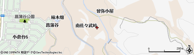 兵庫県神戸市北区山田町下谷上（道法田）周辺の地図