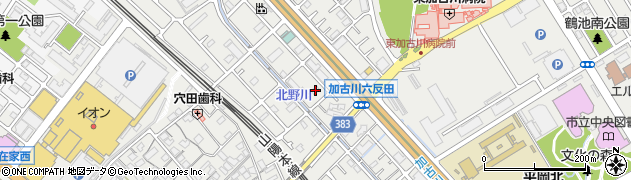兵庫県加古川市平岡町新在家880周辺の地図